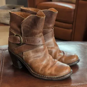 Fiorentini &amp; Baker Brown Leather Ankle Boots 36