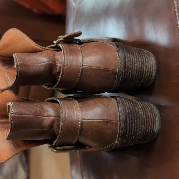 Fiorentini &amp; Baker Brown Leather Ankle Boots 36