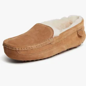 Fireside by Dearfoams Men's Melbourne  Indoor/Outdoor Moccasin Slipper Size 11