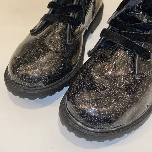 FITORY Girls Glitter Ankle Boots