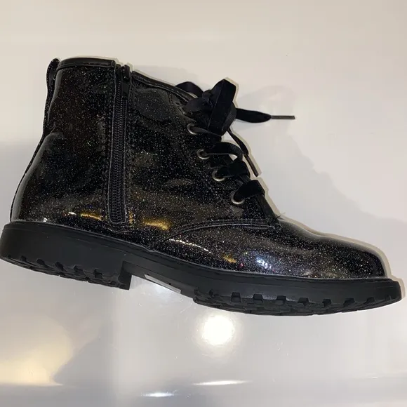 FITORY Girls Glitter Ankle Boots