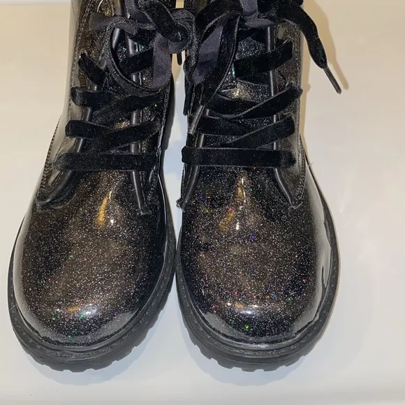 FITORY Girls Glitter Ankle Boots