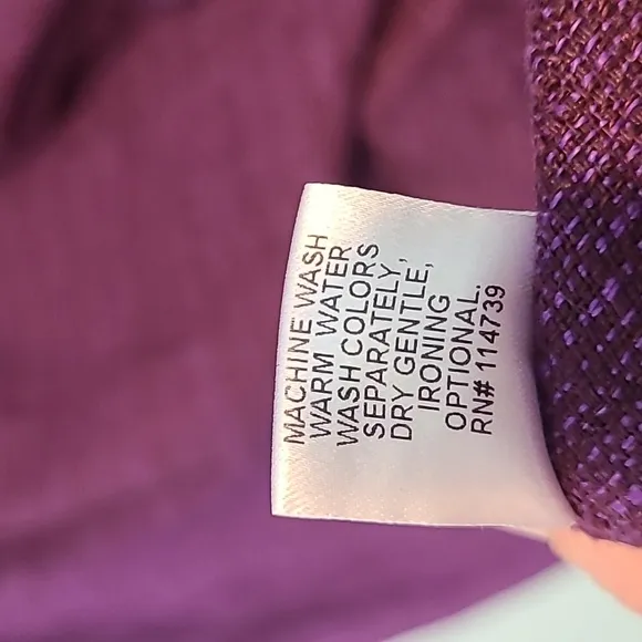Flax Maxi Dress Purple Linen Lagenlook Coastal Luxury New Size 3X Shirt Dress