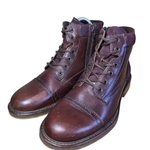 Flexi Country Men's Leather ZIp Trail Boots Mens Size 7.5 Womens Size 9 Great
