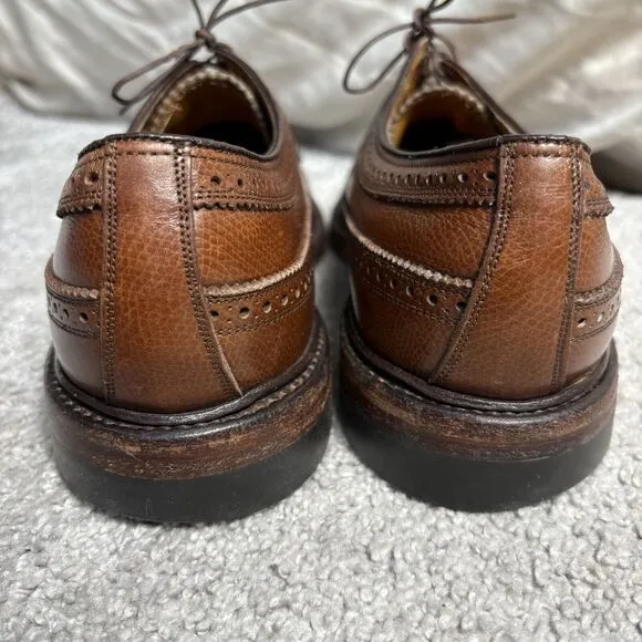 Florsheim Men's Royal Imperial Brogue Wingtips 97625 Size 10.5 B Brown Leather