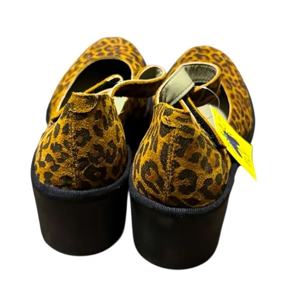 Fly London Women’s Animal Cheetah Print Women's Shoes Size 40 Brown Black NEW