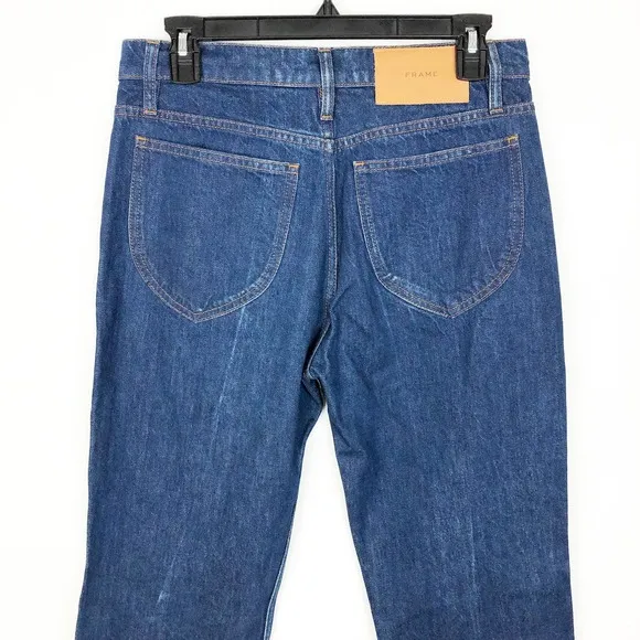 FRAME Women's Le Italien Ankle Flare Jeans Vintage Size 27 Blue High Waist NWOT