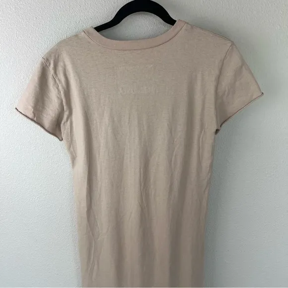Frank &amp; Eileen Harper Perfect Tee Maxi Dress Sand Tan Casual Minimalist XS