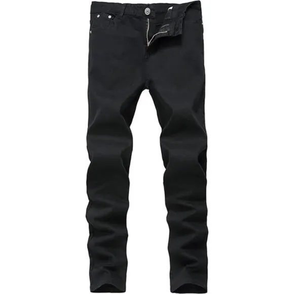 FREDD MARSHALL Men's Skinny Slim Fit Stretch Straight Leg Fashion Jeans Pants