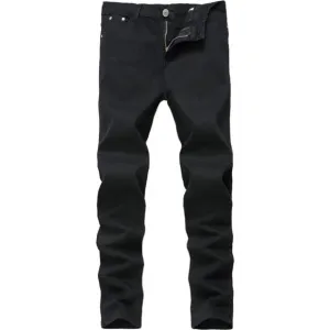 FREDD MARSHALL Men's Skinny Slim Fit Stretch Straight Leg Fashion Jeans Pants