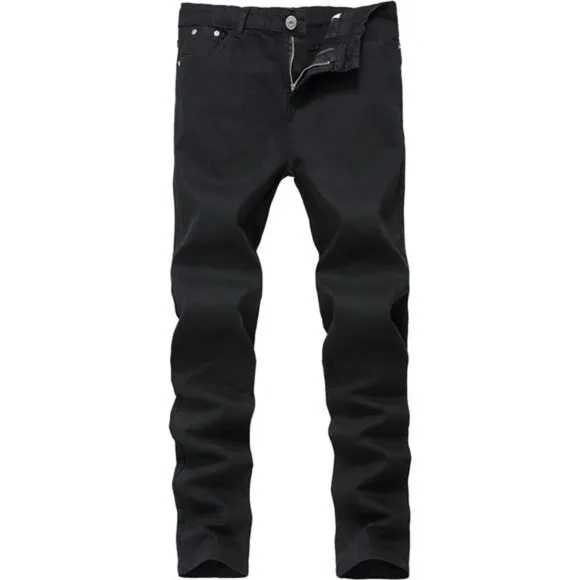FREDD MARSHALL Men's Skinny Slim Fit Stretch Straight Leg Fashion Jeans Pants