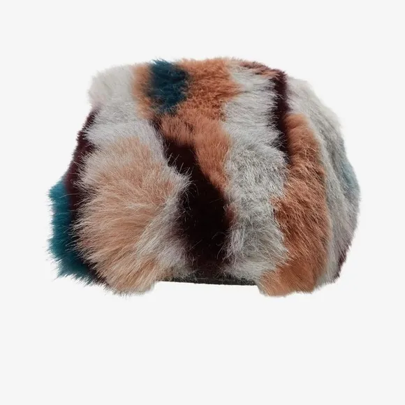 Free People Daylight Womens Faux Fur Slip On Slide Slippers