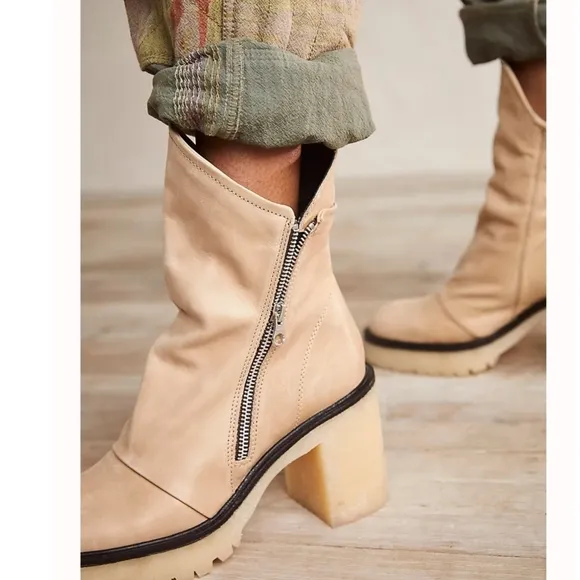 Free People Jack Zip Ankle Boots Size 40