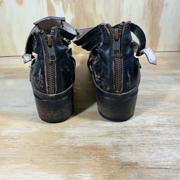 Freebird by Steven Stair Strappy Ankle Boots Women’s Size 8
