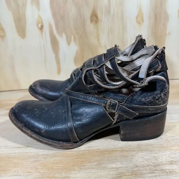 Freebird by Steven Stair Strappy Ankle Boots Women’s Size 8