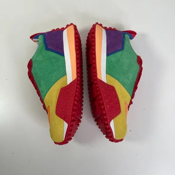 Freshy Women's Multicolor Smoove Rainbow Trainers Athletic Sneaker US Size 7