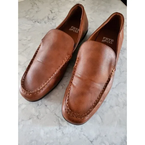 FRYE and Co. Mens Brown Boston Slippers Loafers Size 9