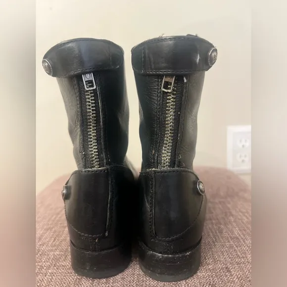 Frye Black Leather Ankle BootsWomen’s size 6