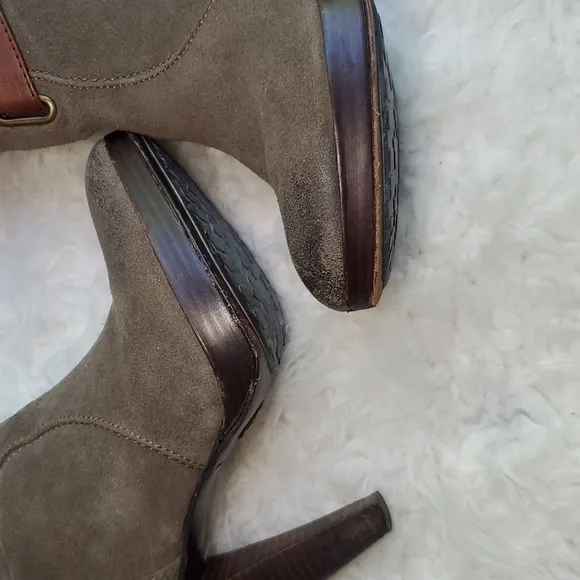 Frye Harlow Multi-strap heeled boots