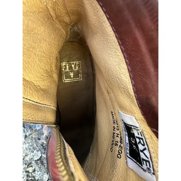 FRYE Jenny Ankle Boots Booties Leather #3475389 Women’s US 9 B