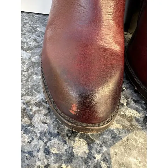 FRYE Jenny Ankle Boots Booties Leather #3475389 Women’s US 9 B