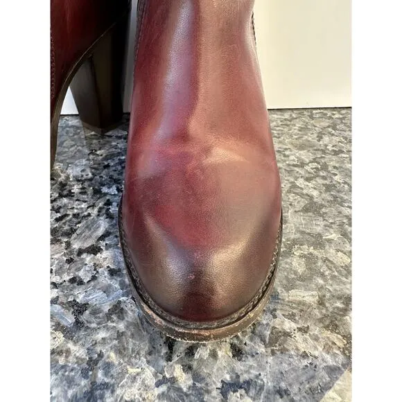 FRYE Jenny Ankle Boots Booties Leather #3475389 Women’s US 9 B