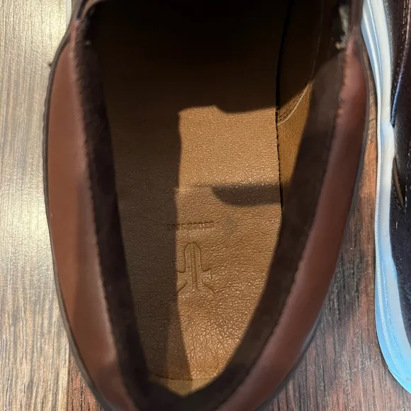 FRYE Mark Gore Leather Slip On Shoes