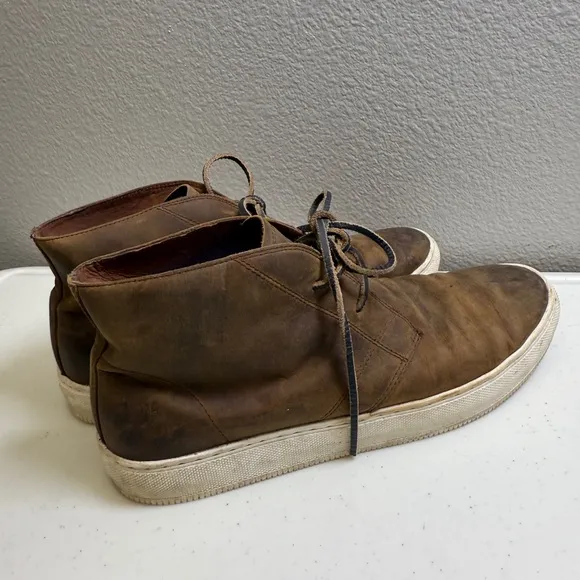 Frye Mens Size 9 Tan FR40031 Astor Chukka Sneaker Leather Boot