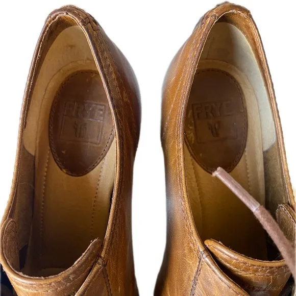 Frye Oxford Leather Booties