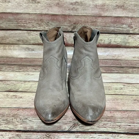 Frye Reina Leather Ankle Boots