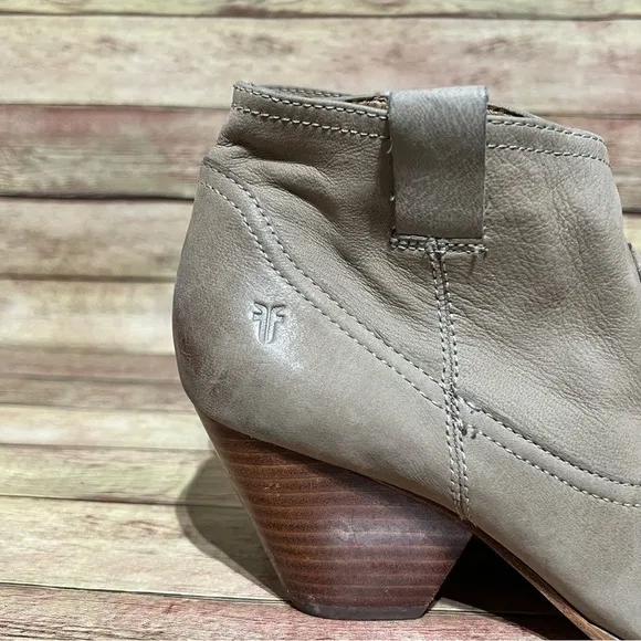 Frye Reina Leather Ankle Boots
