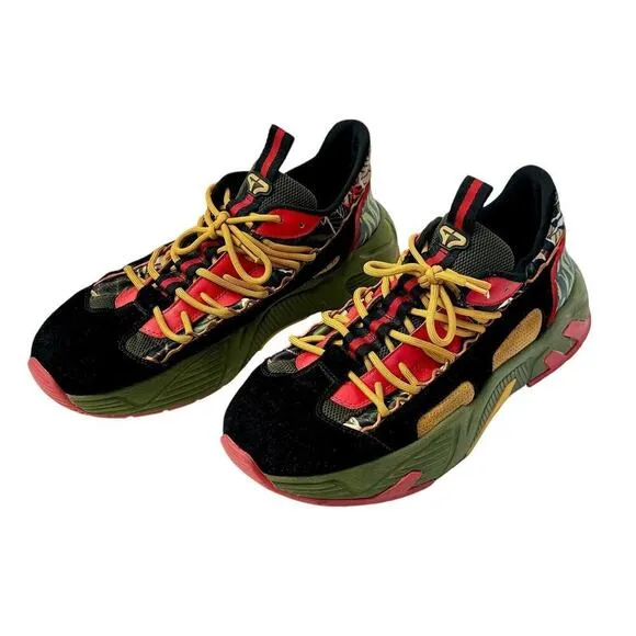 G7 X BLACLEAF PHENOM Suede Canvas Sneakers Shoes Safari Bold Collection Men’s 11