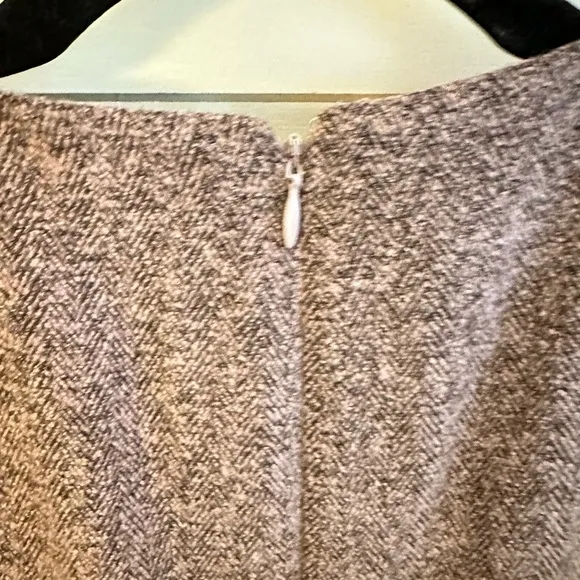 GAL MEETS GLAM Agatha Dainty pink Tweed button front A-line woman dress-blazer 2
