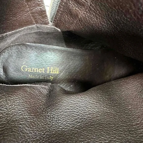 Garnet Hill Shoes Womens Size 10 Tan‎ Suede Angelica Made in Italy Ankle Boots