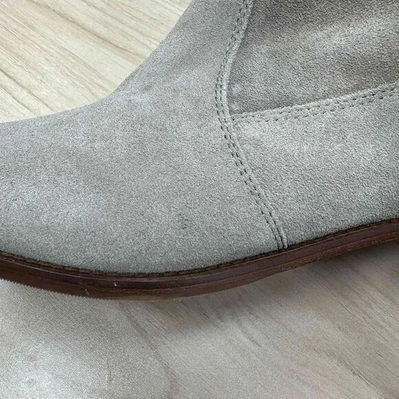 Garnet Hill Shoes Womens Size 10 Tan‎ Suede Angelica Made in Italy Ankle Boots
