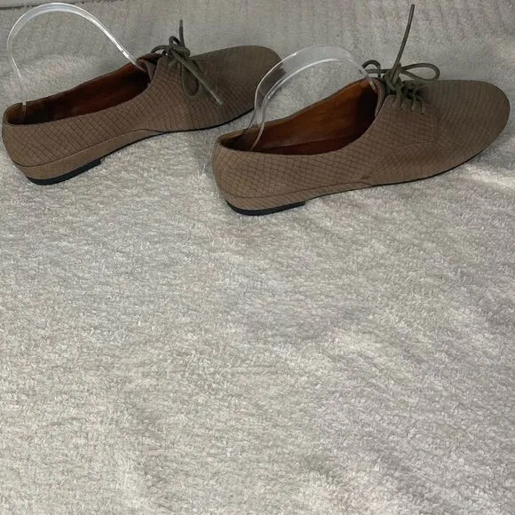 Gentle Souls Kenneth Cole Sure Bet Textured Lace Up Oxfords Comfort Shoes 8.5