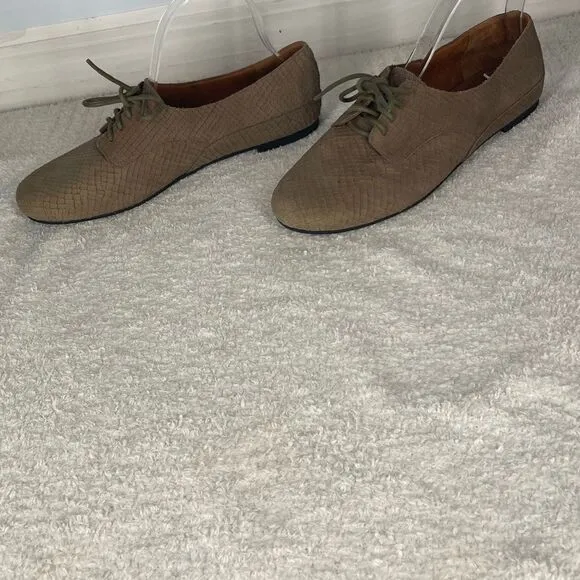 Gentle Souls Kenneth Cole Sure Bet Textured Lace Up Oxfords Comfort Shoes 8.5