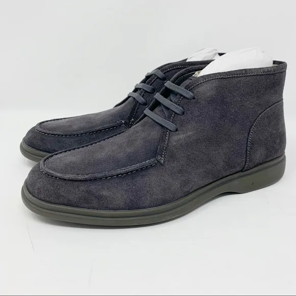 George Brown Foster Suede Lace-Up Chukka Boots Lavag