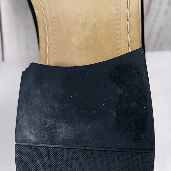 Giorgio Brutini 249371 Mens Black Suede Slip-On Dress Casual Shoes Size 10M
