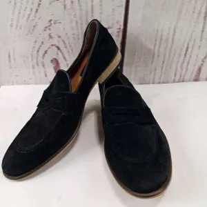 Giorgio Brutini 249371 Mens Black Suede Slip-On Dress Casual Shoes Size 10M