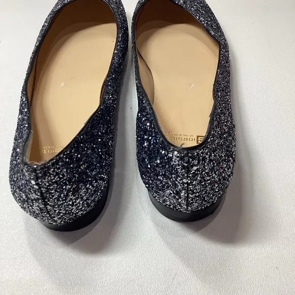 Giorgio's of Palm Beach Glitter Sparkle Ballerina Flats Size