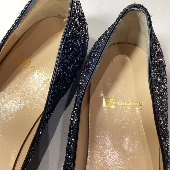 Giorgio's of Palm Beach Glitter Sparkle Ballerina Flats Size