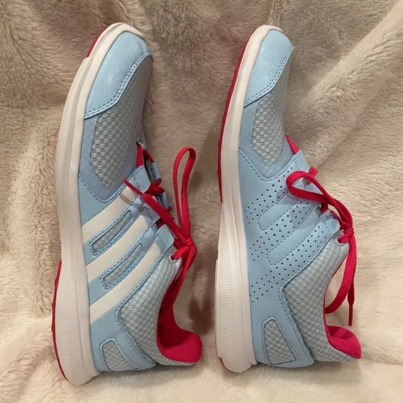 Girls Adidas Hyperfast 2.0 Tennis Athletic Shoes Size 6 VGC