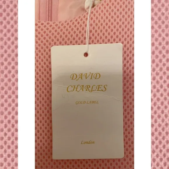 Girl’s David Charles Luxury Floral Pleated Dress