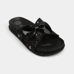 Girls Slide 013-BLACK