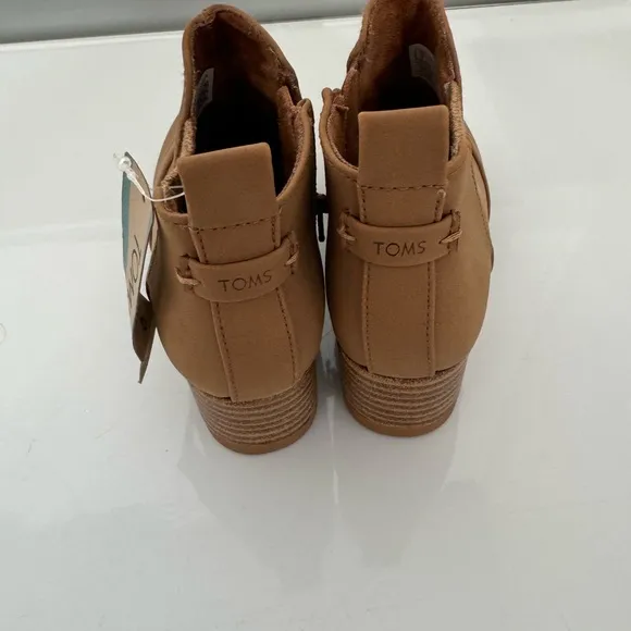 Girls Toms Tan Ankle Boots