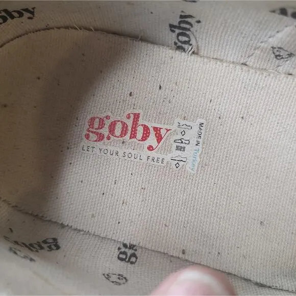 Goby Floral Daisy Print Mary Jane Lug Sole Loafer Shoes Size 42