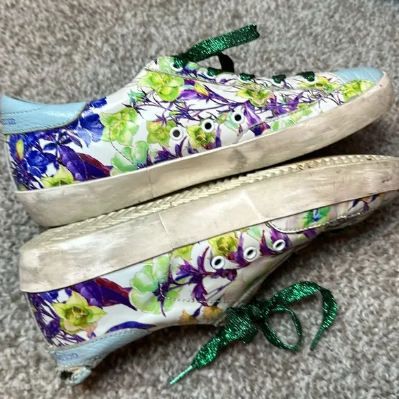 Golden Goose GGDB Children’s Shoes Deluxe Brand Size 35 - 3 Kids Sneakers AS IS