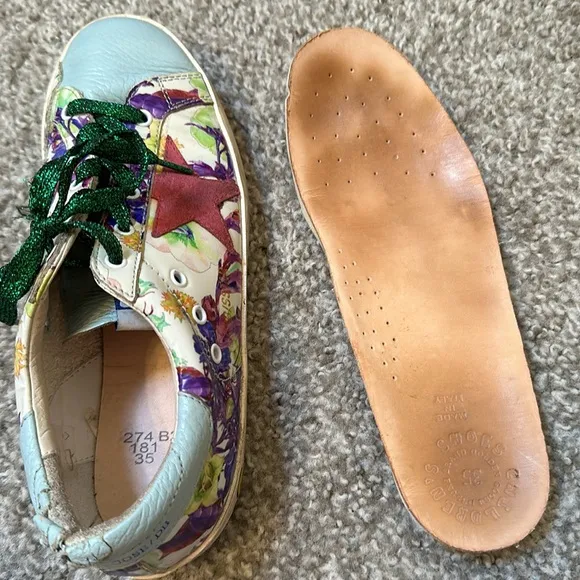 Golden Goose GGDB Children’s Shoes Deluxe Brand Size 35 - 3 Kids Sneakers AS IS