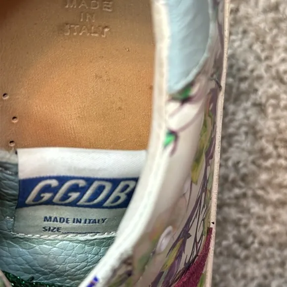 Golden Goose GGDB Children’s Shoes Deluxe Brand Size 35 - 3 Kids Sneakers AS IS